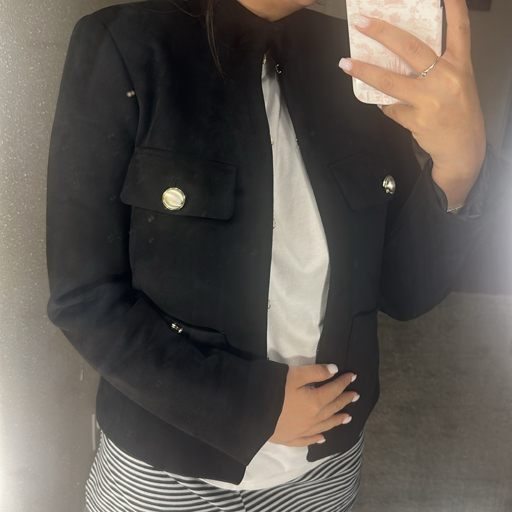 BEAUTIFUL - ZARA Suede Jacket - Picture 3 of 3